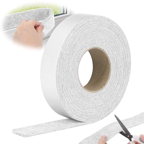 Hejo Felt Strips Window Condensation Absorber, 5 m x 4 cm (White)